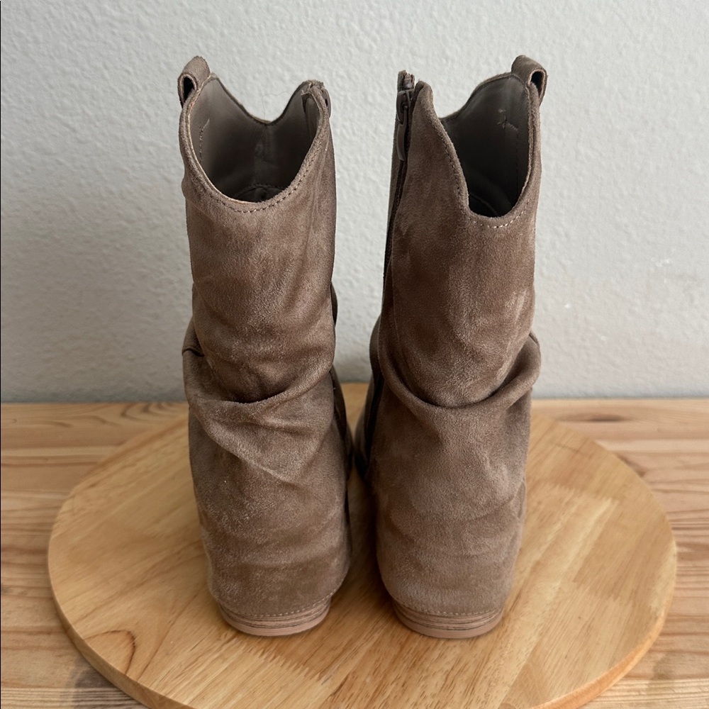 Mia Girl Womens Tawny Block Heel Cowboy Boots 8.5M - Picture 4 of 6